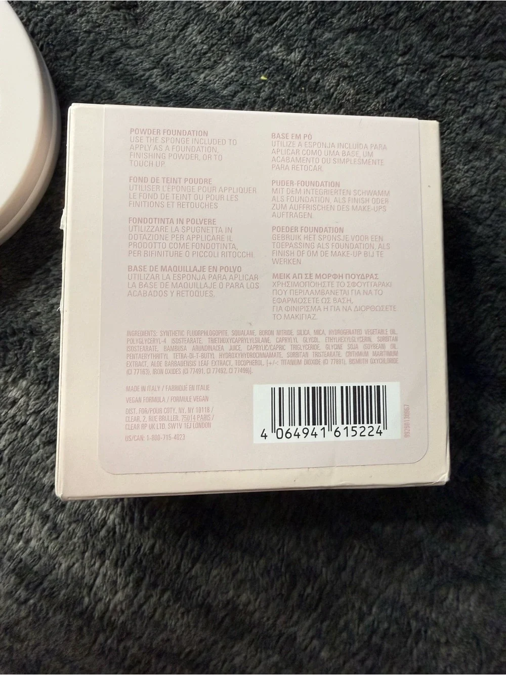 Kylie Cosmetics Natural Blur Powder Foundation — 1C fair cool undertone